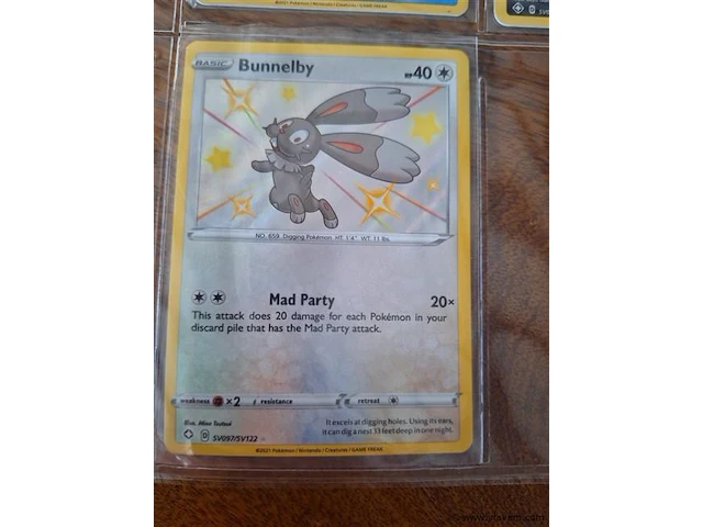 Pokémon cards - afbeelding 7 van  8