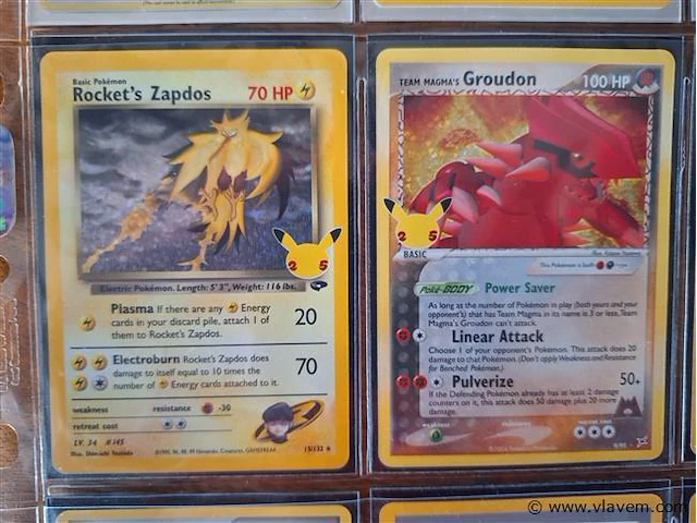 Pokémon cards - afbeelding 4 van  7