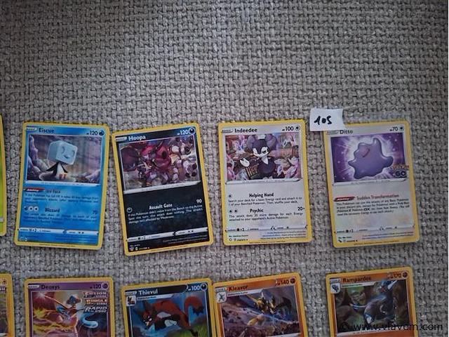 Pokémon cards - afbeelding 8 van  8