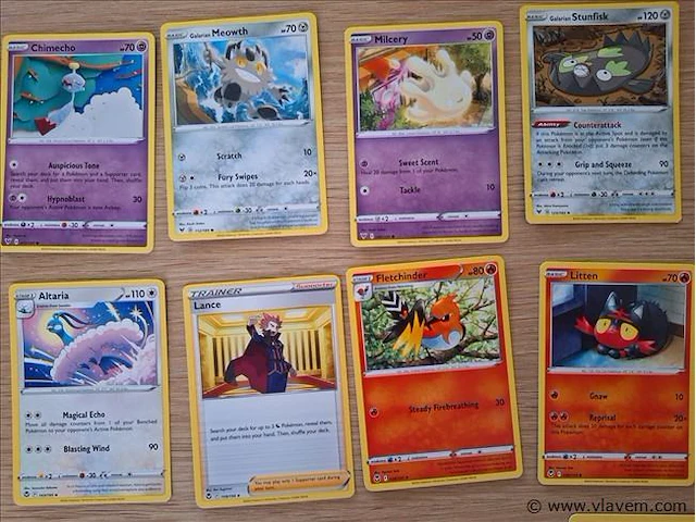 Pokémon cards - afbeelding 5 van  8