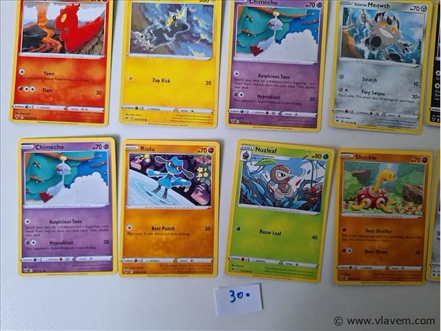 Pokémon cards - afbeelding 4 van  8