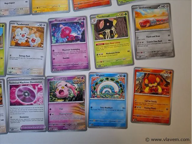 Pokémon cards - afbeelding 8 van  8