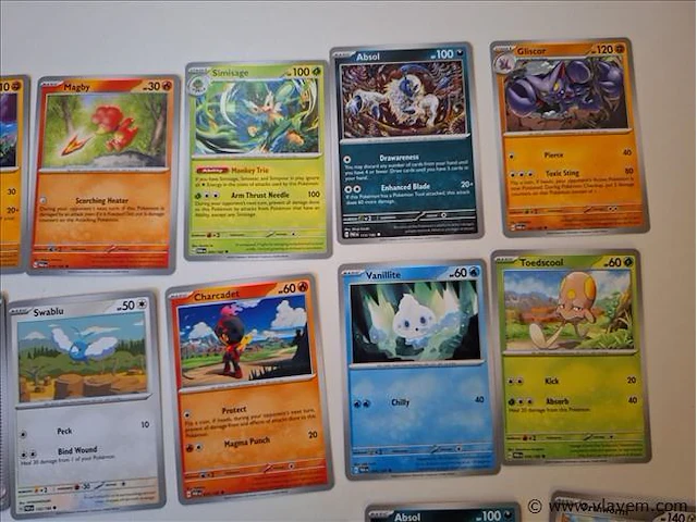 Pokémon cards - afbeelding 7 van  8