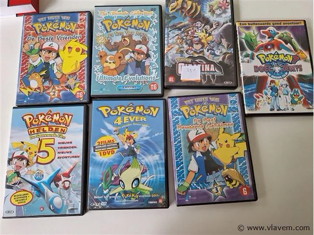 Pokémon dvd's - afbeelding 1 van  4