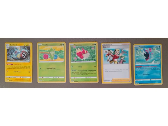 Pokémon kaarten 5 stuks - afbeelding 1 van  3