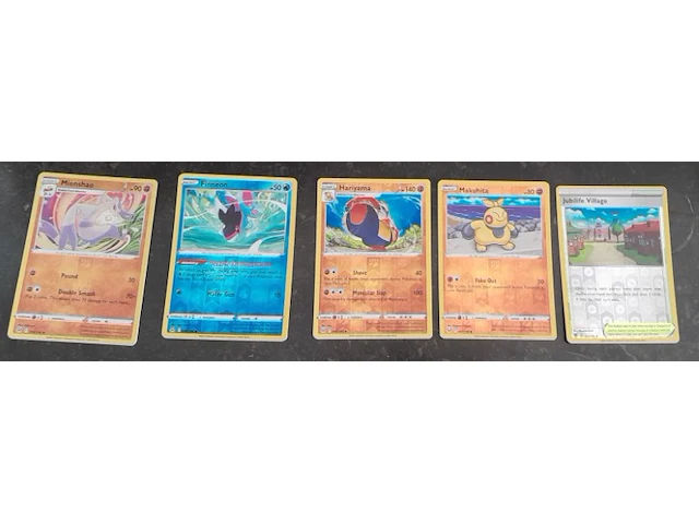 Pokémon kaarten holo 5 stuks - afbeelding 1 van  3