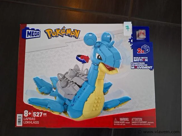 Pokémon lapras build set - afbeelding 1 van  5