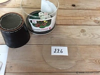 Pokerstenen + hoed - afbeelding 1 van  2