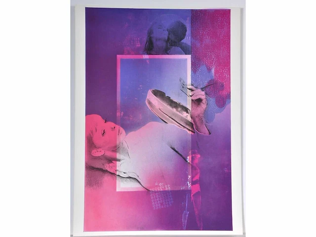 Pol mara - en observant son propre amour - litho - afbeelding 1 van  5