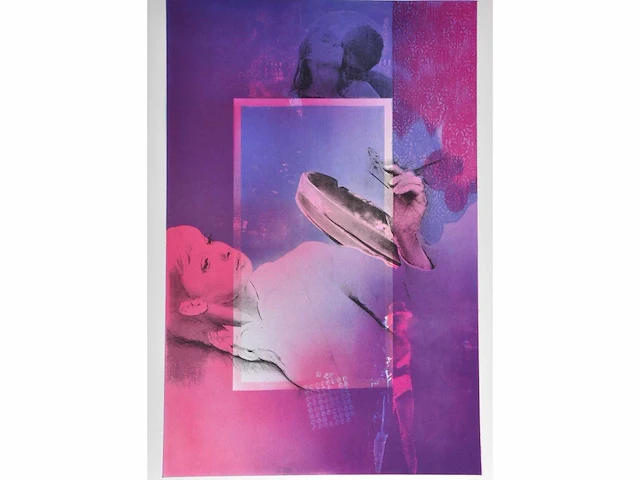 Pol mara - en observant son propre amour - litho - afbeelding 2 van  5