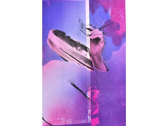 Pol mara - en observant son propre amour - litho - afbeelding 5 van  5