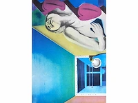 Pol mara - indoor golf - litho - afbeelding 1 van  8