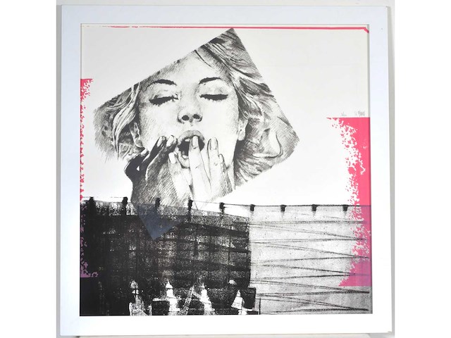 Pol mara - zeefdruk - ingelijst - afbeelding 2 van  7