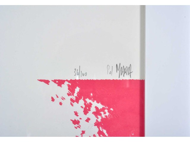 Pol mara - zeefdruk - ingelijst - afbeelding 3 van  7