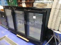 Polar cb932-5 3-deurs glazen koelkast - afbeelding 3 van  4