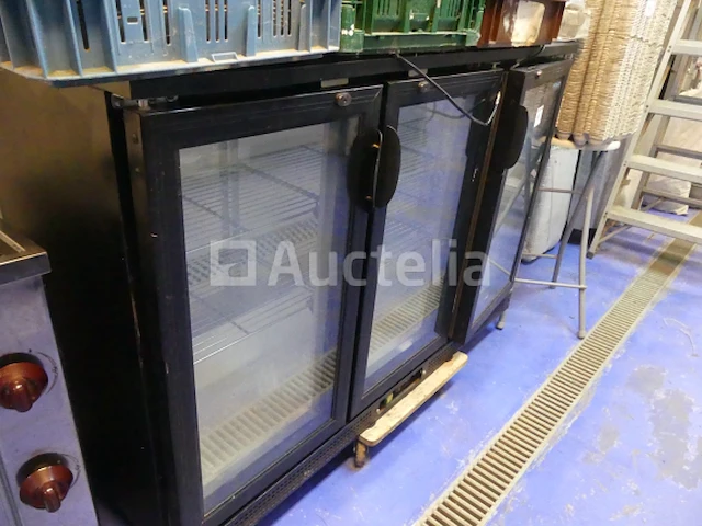 Polar cb932-5 3-deurs glazen koelkast - afbeelding 4 van  4