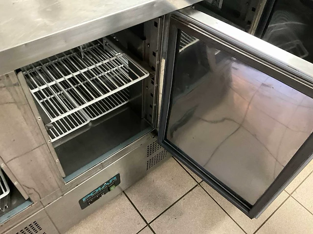 Polar sec903 / g622-5 – professionele rvs koelwerkbank (3 deuren) - afbeelding 3 van  13