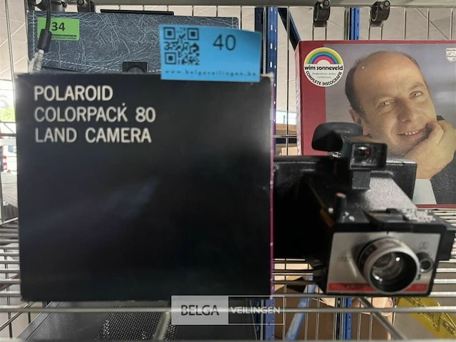 Polaroid vintage fototoestel - afbeelding 1 van  3
