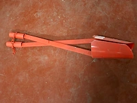 Polet dubbele schepspade staal - afbeelding 2 van  3