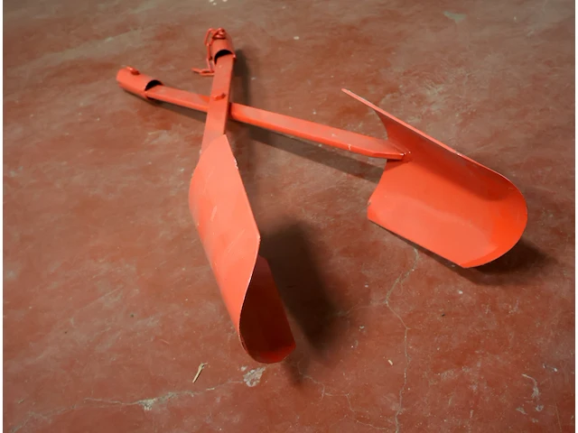 Polet dubbele schepspade staal - afbeelding 3 van  3