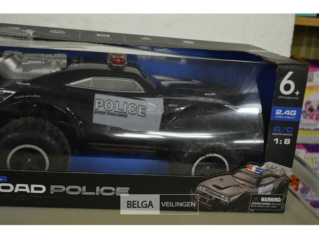 Police auto rc off road - afbeelding 3 van  4