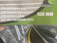 Polijst set 7 delig 150 mm - afbeelding 3 van  3