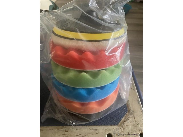 Polijst set 7 delig 150 mm - afbeelding 1 van  3