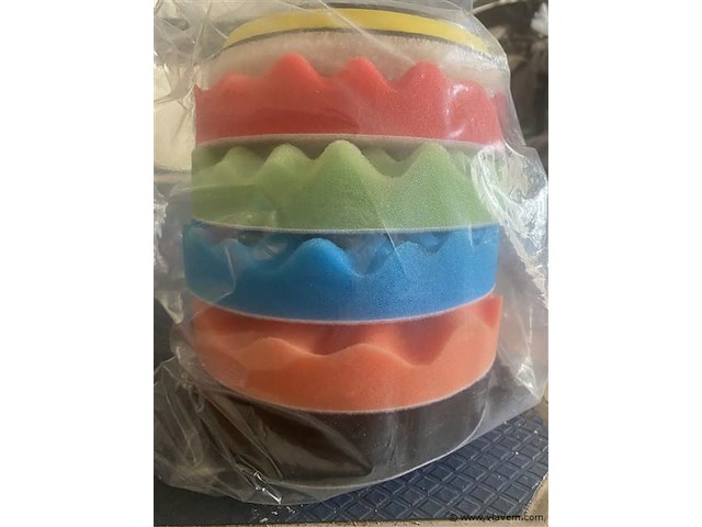 Polijst set 7 delig 150 mm - afbeelding 2 van  3