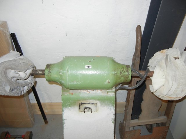 Polijstmachine 1400 toer en zolderwagen - afbeelding 1 van  3