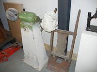 Polijstmachine 1400 toer en zolderwagen - afbeelding 3 van  3