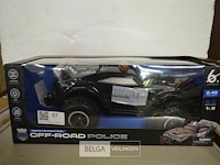 Politie auto met licht en geluid op afstandbediening - afbeelding 1 van  4