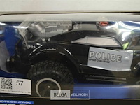 Politie auto met licht en geluid op afstandbediening - afbeelding 2 van  4