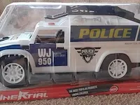 Politie auto orde handhaving 34 x 16 x 15 cm - 2 stuks - afbeelding 1 van  5
