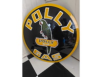 Polly gas - emaille bord - afbeelding 2 van  2