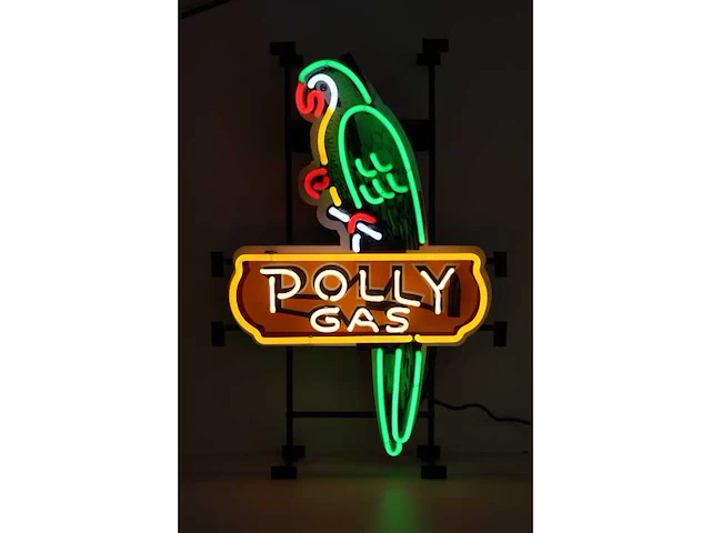 Polly gas - neon verlichting - afbeelding 2 van  2
