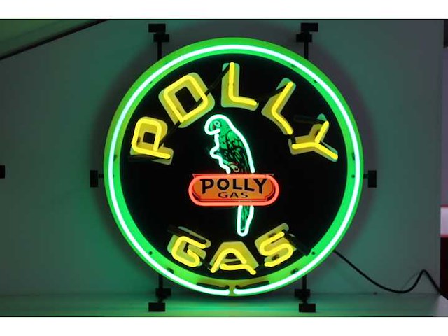 Polly gas - neon verlichting - afbeelding 1 van  2