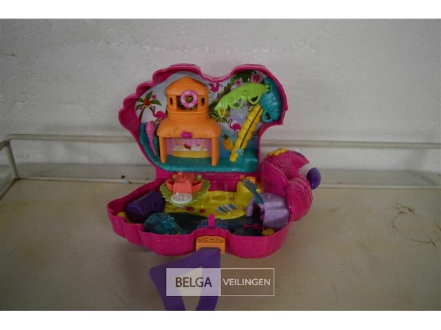 Polly pocket flamingo party - afbeelding 1 van  5