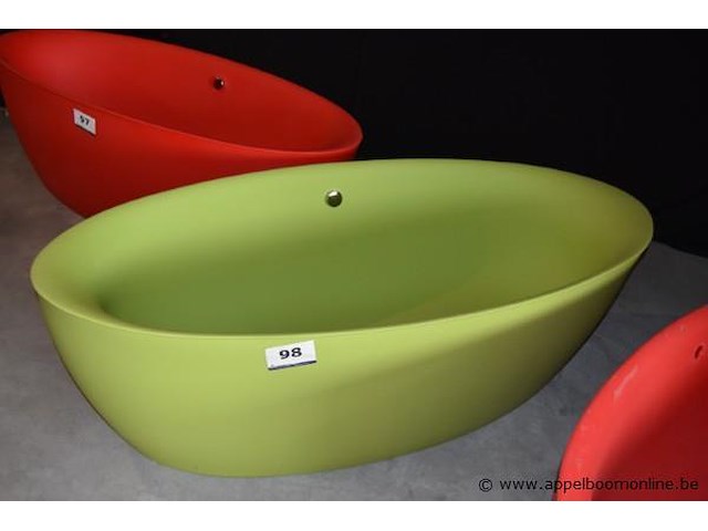 Poly alleenstaand design bad - afbeelding 1 van  2