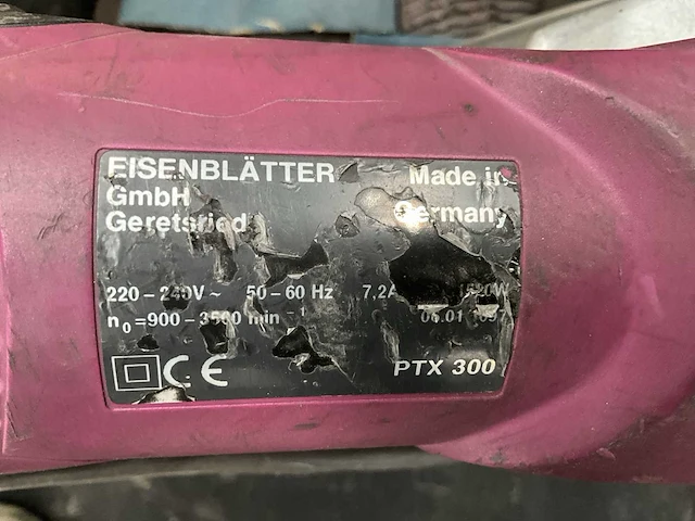 Poly-ptx 300 polijstmachine - afbeelding 4 van  5