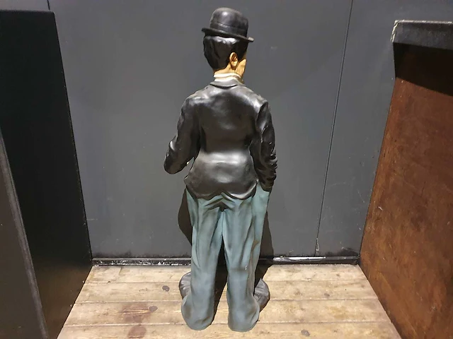 Polyester charlie chaplin beeld - afbeelding 2 van  4
