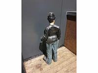 Polyester charlie chaplin beeld - afbeelding 4 van  4