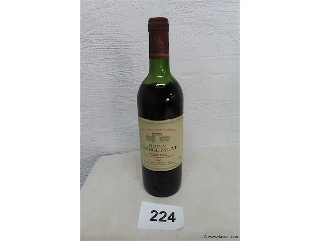 Pomerol chateau grange neuve 1983 - afbeelding 1 van  3