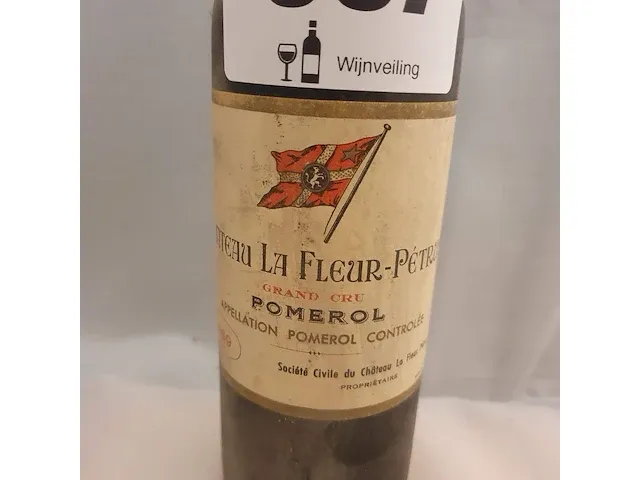 Pomerol château la fleur-pétrus grand cru 1969 - afbeelding 2 van  7