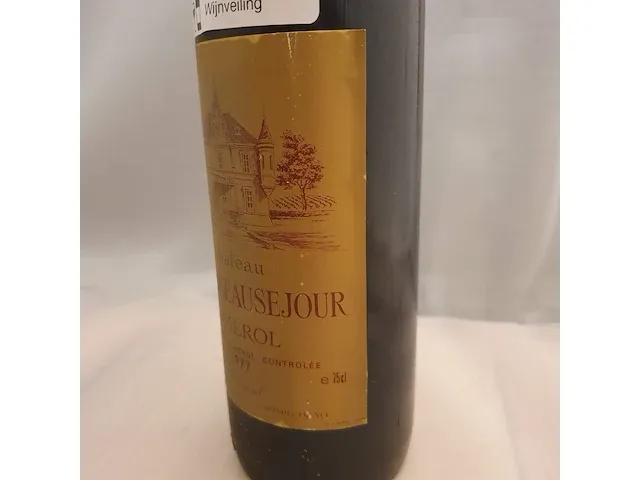 Pomerol château petit - beausejour 750ml 1977 - afbeelding 4 van  7