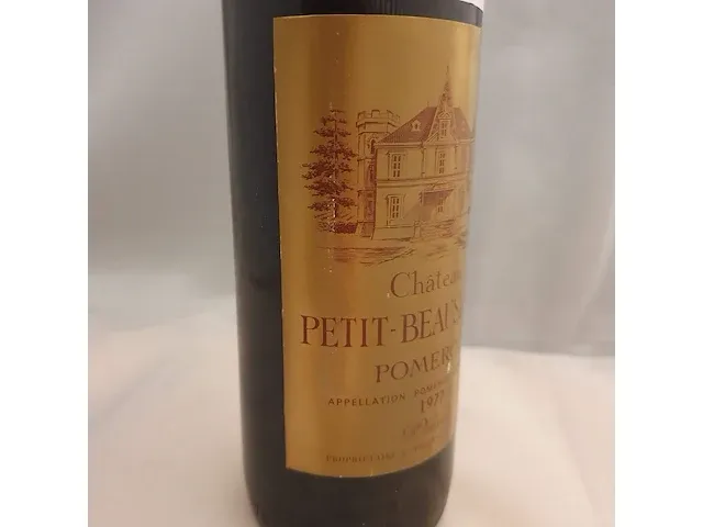 Pomerol château petit - beausejour 750ml 1977 - afbeelding 3 van  6