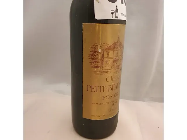 Pomerol château petit - beausejour 750ml 1977 - afbeelding 3 van  7