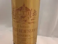 Pomerol château petit - beausejour 750ml 1977 - afbeelding 2 van  7
