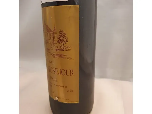 Pomerol château petit - beausejour 750ml 1977 - afbeelding 4 van  7