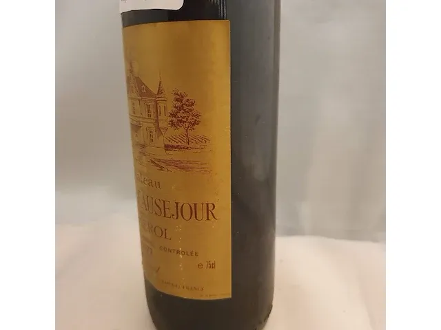 Pomerol château petit - beausejour 750ml 1977 - afbeelding 4 van  6