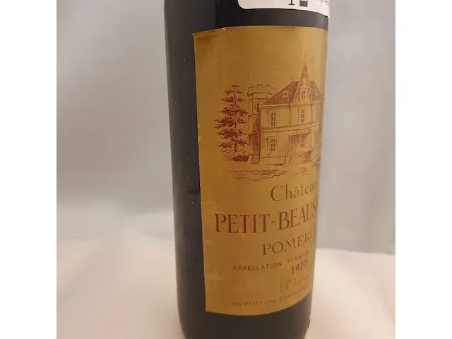 Pomerol château petit - beausejour 750ml 1977 - afbeelding 3 van  6
